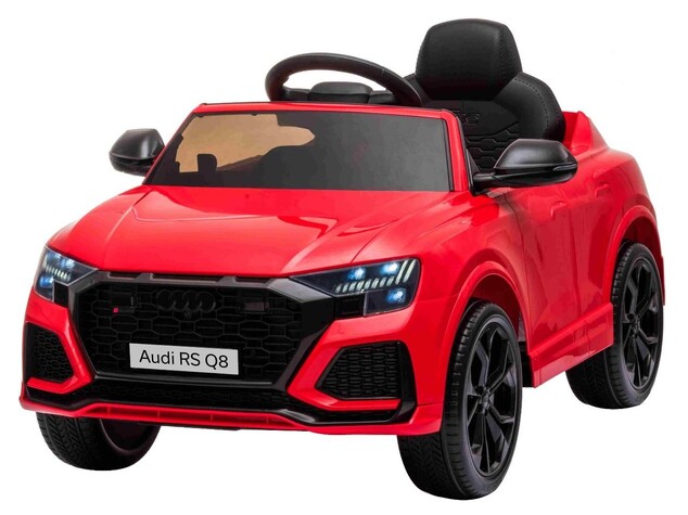Elektroauto Audi RSQ8, 12V, 2,4 GHz Fernbedienung, USB/SD Eingang, LED rot