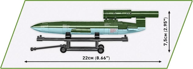 Cobi II WW V-1 Flying Bomb (FI 103), 1:35