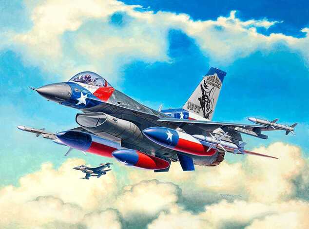 Plastikmodellbausatz Flugzeug 03992 - Lockheed Martin F-16C Fighting Falcon (1: 144)