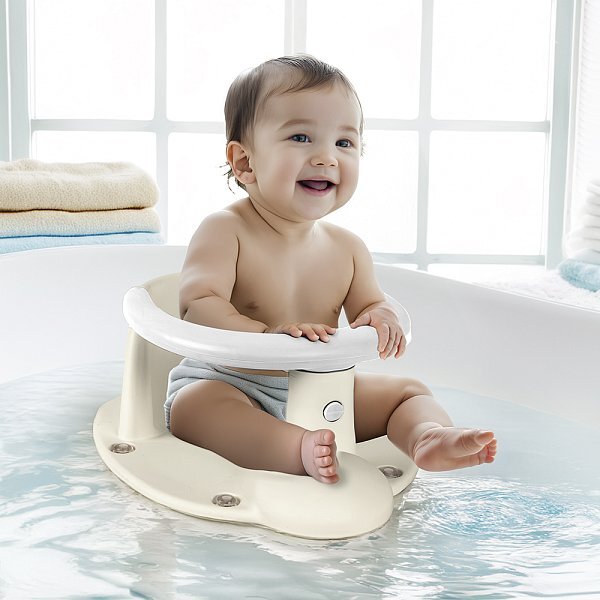 Dolu Kinder-Anti-Rutsch-Badesitz, beige