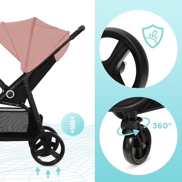 KINDERKRAFT Sportwagen Grande Plus Pink