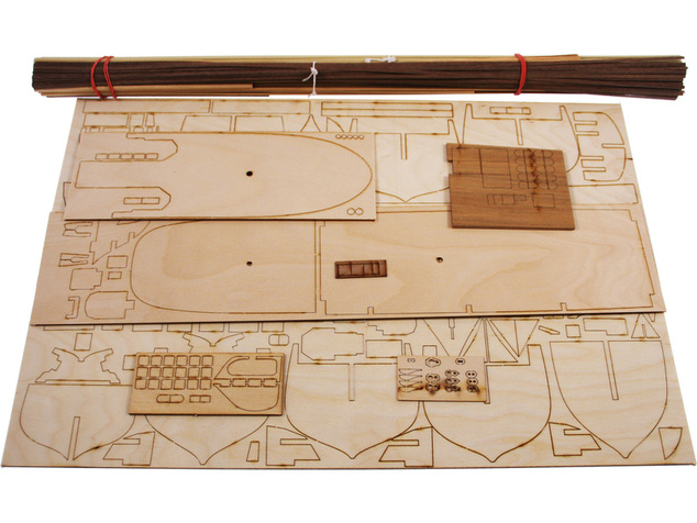 MAMOLI Amerigo Vespucci 1931 1:150 kit