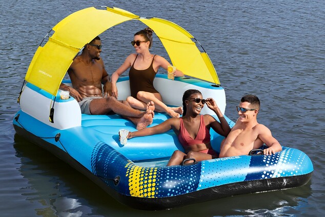 Bestway 43645 Île gonflable, Summer Oasis Island, 320 x 198 cm