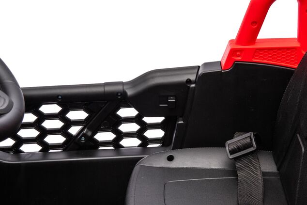 Elektrické autíčko UTV Small 12V, čierne, Pohon zadných kolies, 12V batéria