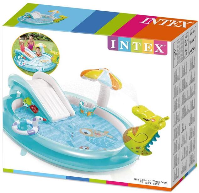INTEX Hracie centrum s krokodílom 57165