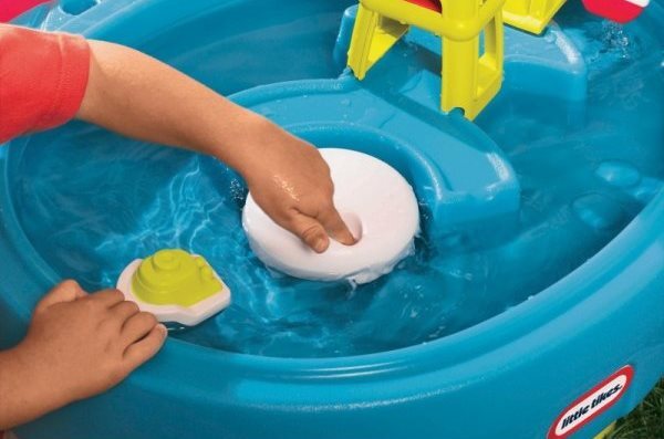 Little Tikes Detské pieskovisko Stolové so slnečníkom