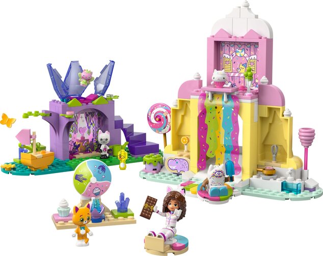 LEGO® Gabby's Dollhouse 11205 Süßer Berg der Versuchung und Katzengarten