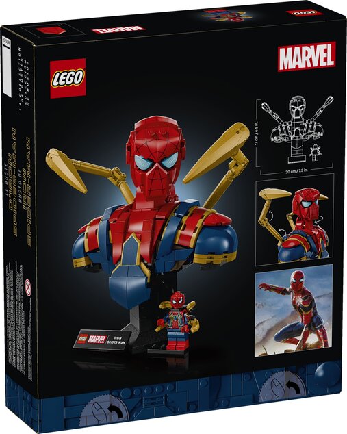 LEGO® Marvel 76326 Busta Iron Spider-Mana