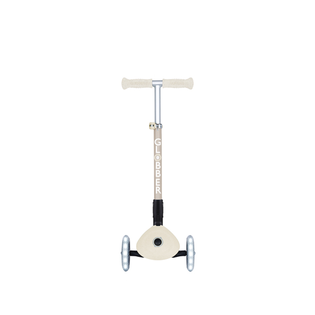 Globber kolobežka Junior Foldable lights Ecologic - Coconut