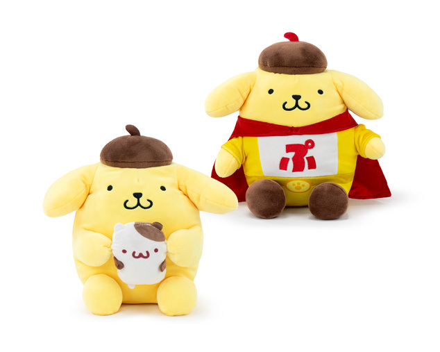 POMPOMPURIN Супергерой плюшена играчка
