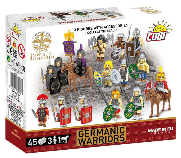 Cobi 20075 Imperium Romanum - Germanski ratnici, 45k
