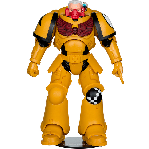 McFarlane Toys figura Warhammer 40,000 Intercessor Sergeant (Imperial Fist) Gold Label 7in