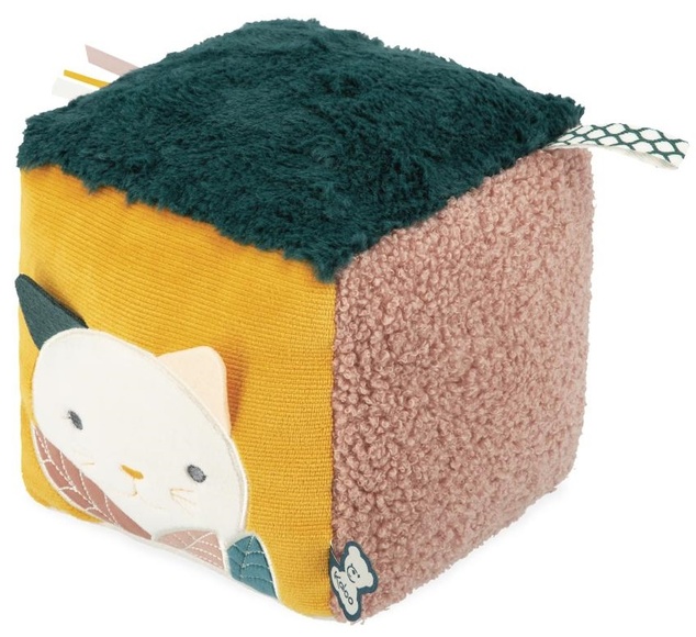 Kaloo Stimuli Senzorická kocka s aktivitami pre bábätko