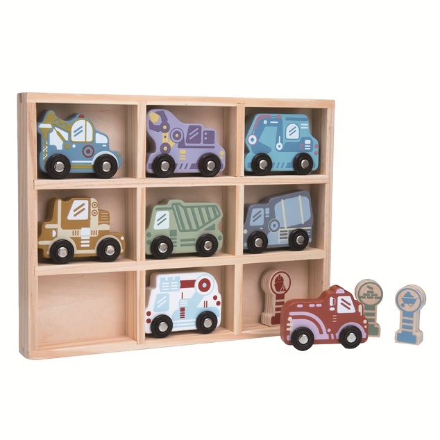 2Kids Toys Sada drevených áut