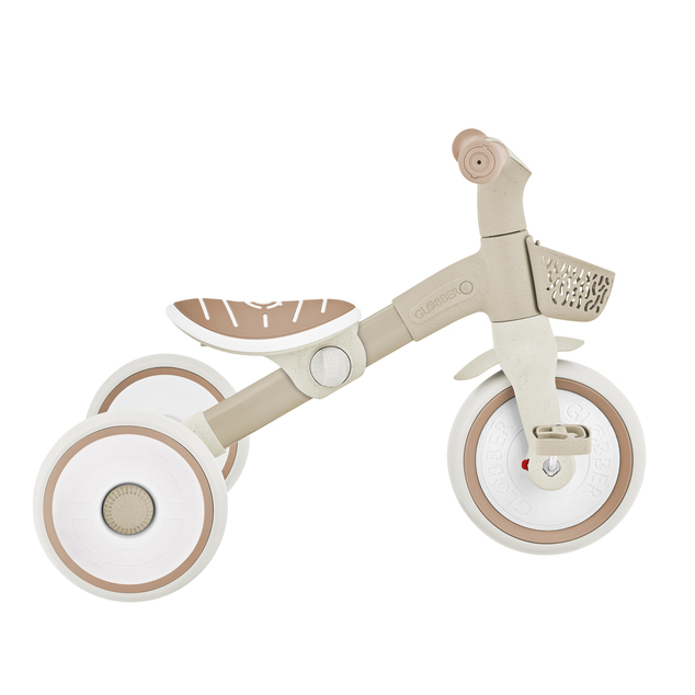 Globber detské odrážadlo trojkolesové - Learning Trike 2in1 PLUS Ecologic Coconut