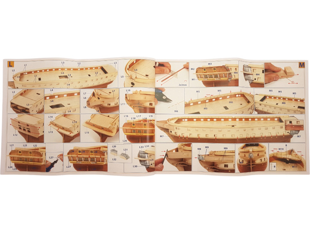 OCCRE Belle Poule 1:90 kit