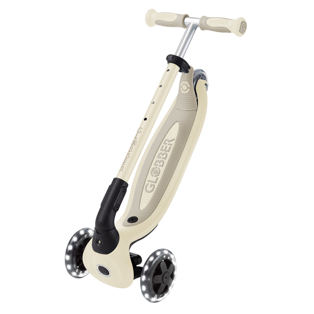 Globber kolobežka Go Up Baby lights 360 °  Taupe