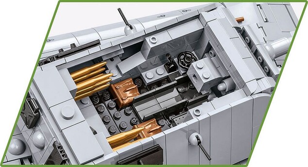 Cobi 2572 II WW Panzerkampfwagen E-100, 1:28, 1511 k, 1 f