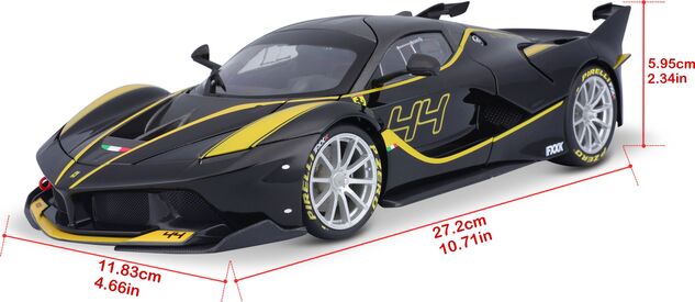 Bburago 1:18 Ferrari Signature Serie FXX K Schwarz