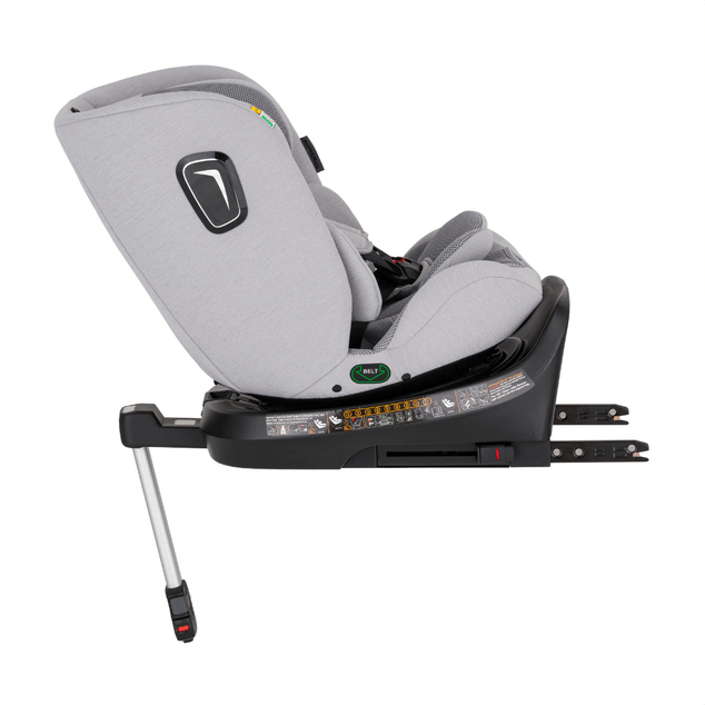 PETITE&amp;MARS Столче за кола Twistguard Pro i-Size Gentle Grey Air 40-150 cm(0-36 kg)