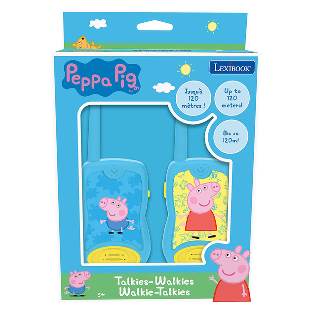 Lexibook Walkie-Talkies mit einer Reichweite von 120 Metern Peppa Pig