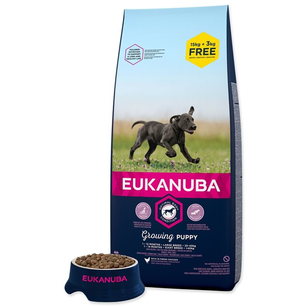Euk Puppy &amp; Junior Large 18kg БОНУС