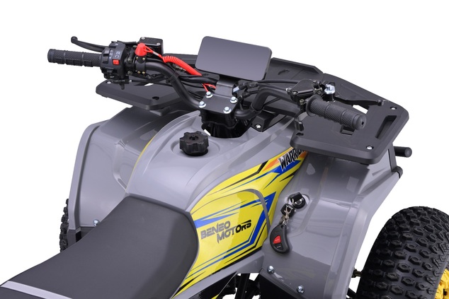 Benzínová štvorkolka pre deti Beneo Motors WARRIOR žltá - 125cm3