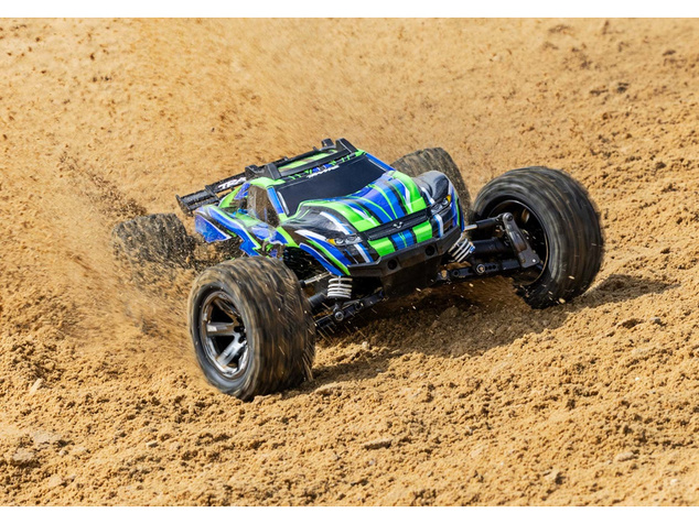 Traxxas Rustler 1:10 VXL HD 4WD RTR zelený