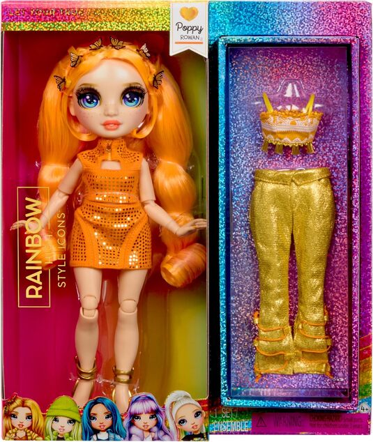 Rainbow High Style poupée - Poppy