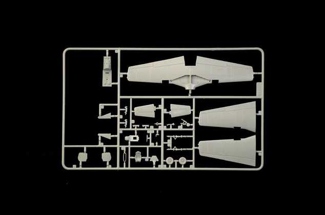 Model Kit letadlo 1484 - P-51D Mustang Aces (1:72)