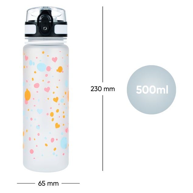 BAAGL Tritanová fľaša na nápoje Miláčikovia, 500 ml