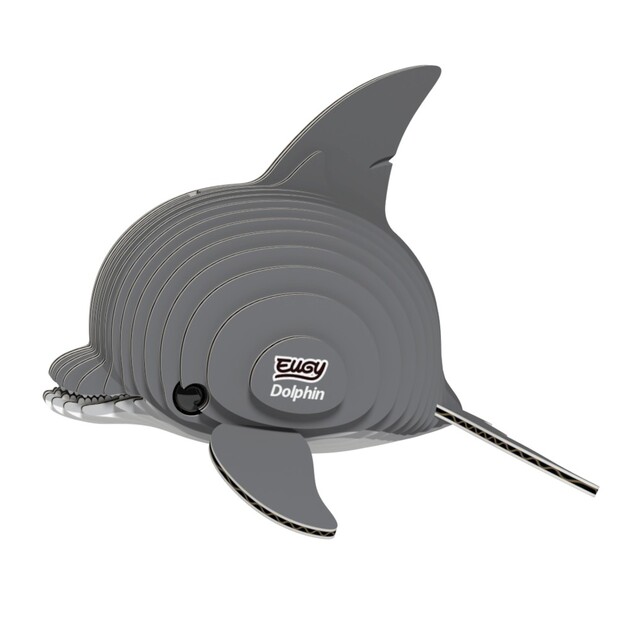EUGY Delfin 3D kartonasta sestavljanka
