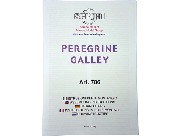 Mantua Model Peregrine Galley 1:60 kit