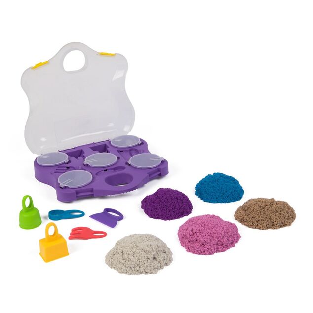 Kinetic Sand Kufrík s Doplnkami