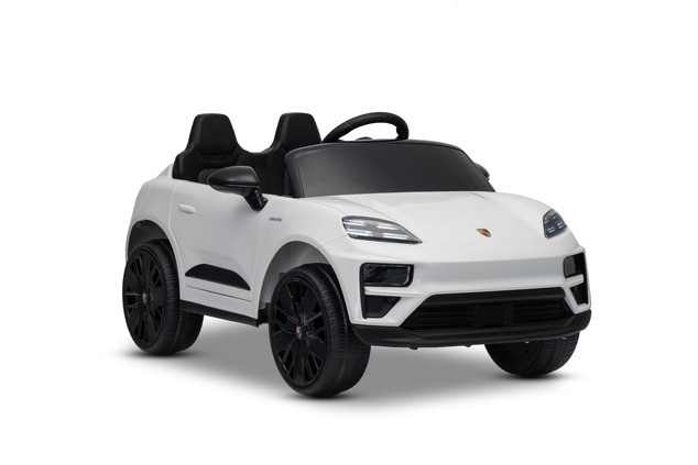 Elektrické autíčko Porsche Macan 12V s pohonom zadných kolies a licenciou (Jednomiestne),