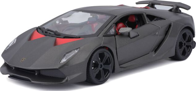Bburago 1:24 Plus Lamborghini Sesto Elemento Metallic Grau