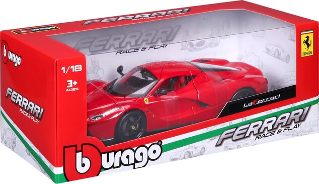 Bburago 1:18 Ferrari LaFerrari - Rot
