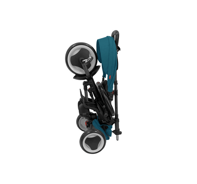 QPLAY Dreirad Rito eva plus Grün-Blau 10-72 Monate