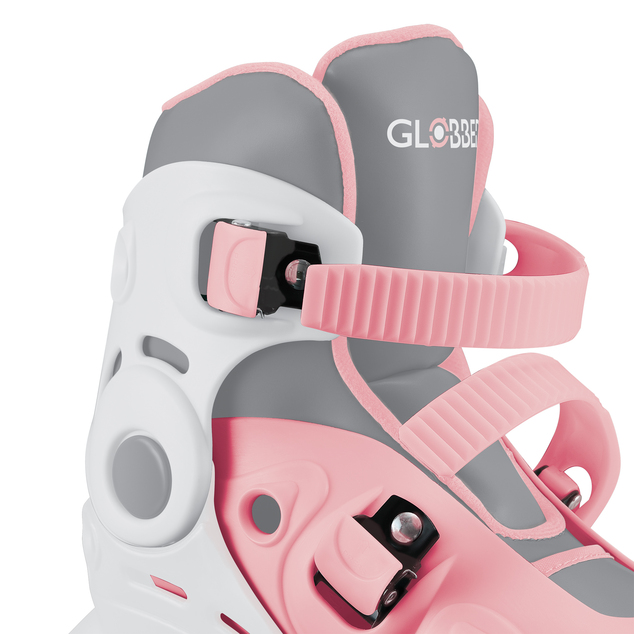 Globber detské kolieksové korčule 2v1 veľkosť 30-33 Pastel Pink - White
