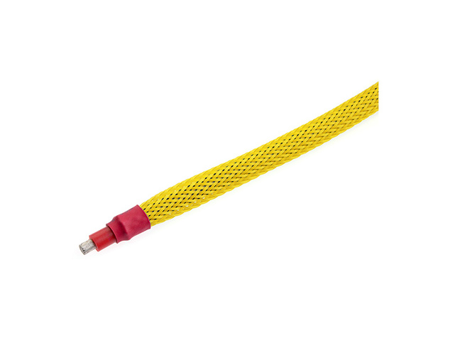Ochranný káblový oplet 6mm žltý (1m)