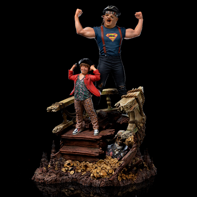 Iron Studios A Goonies (1985) - Sloth &amp; Chunk Deluxe Szobor 1/10