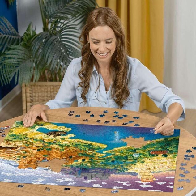 Ravensburger Minecraft: Svet Minecraftu 1500 dielikov