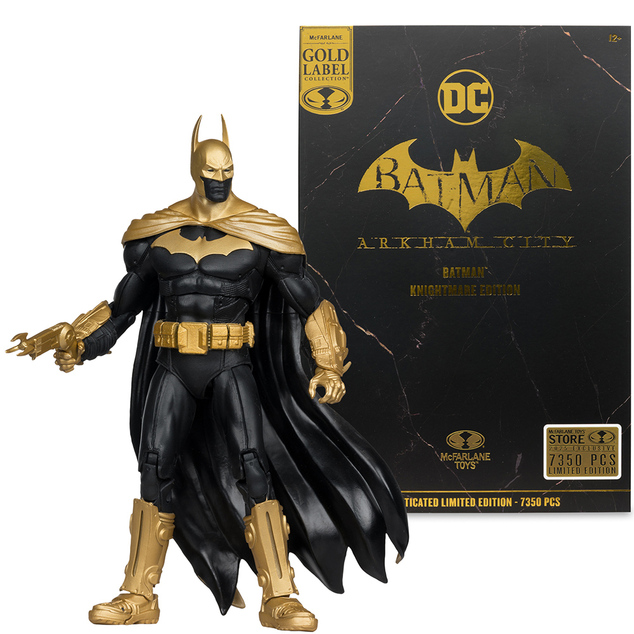 McFarlane Toys DC Multiverse - Batman Arkham City (Knightmare Edition - Gold Label) Akció