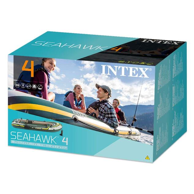 Schlauchboot INTEX 68351 Seahawk 4 Set