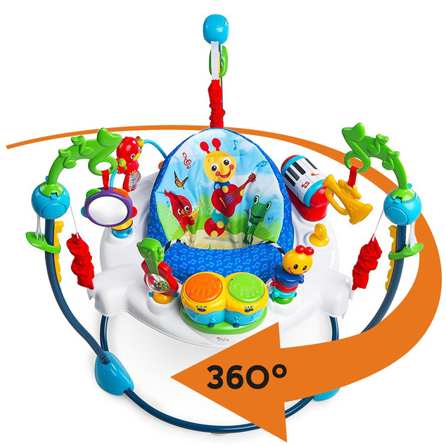 BABY EINSTEIN  Skákadlo/aktívne centrum 2v1 Neighborhood Symphony 6m+ do 11kg