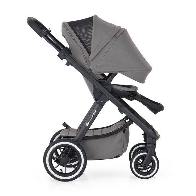 PETITE&amp;MARS Kočík kombinovaný ICON 2V1 Dove Grey XXL AIR