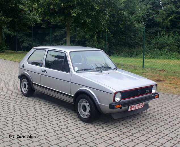 Plastikmodellbausatz Auto 07072 - VW Golf 1 GTI (1:24)