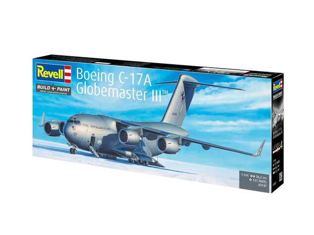Plastic ModelKit Flugzeug 03747 - Boeing C-17A Globemaster III (1:144)