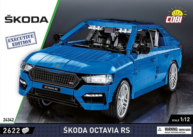 Cobi Škoda Octavia IV RS, 1:12, 2520 k, EXECUTIVE EDITION