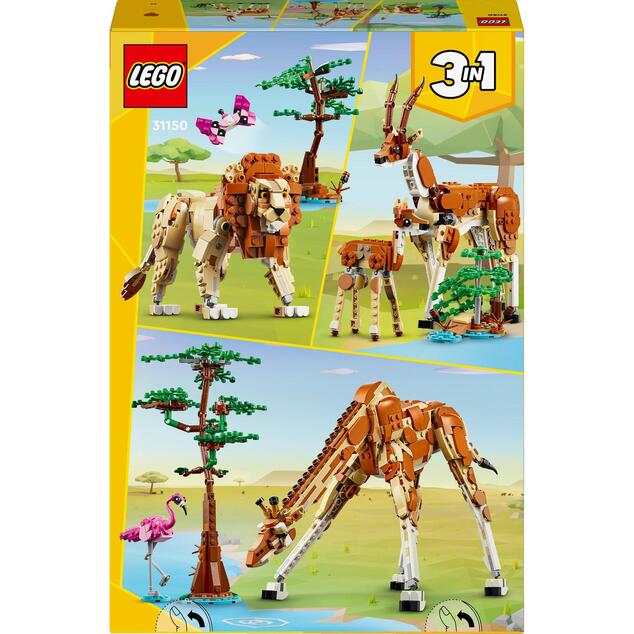 LEGO® Creator 3 v 1 31150 Divoké zvieratá zo safari